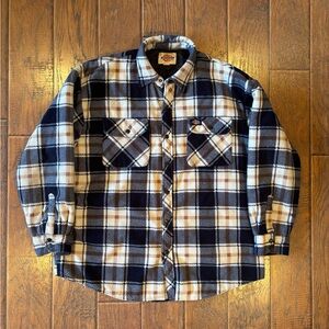 Vintage 90s Dickies Plaid Insulated Flannel